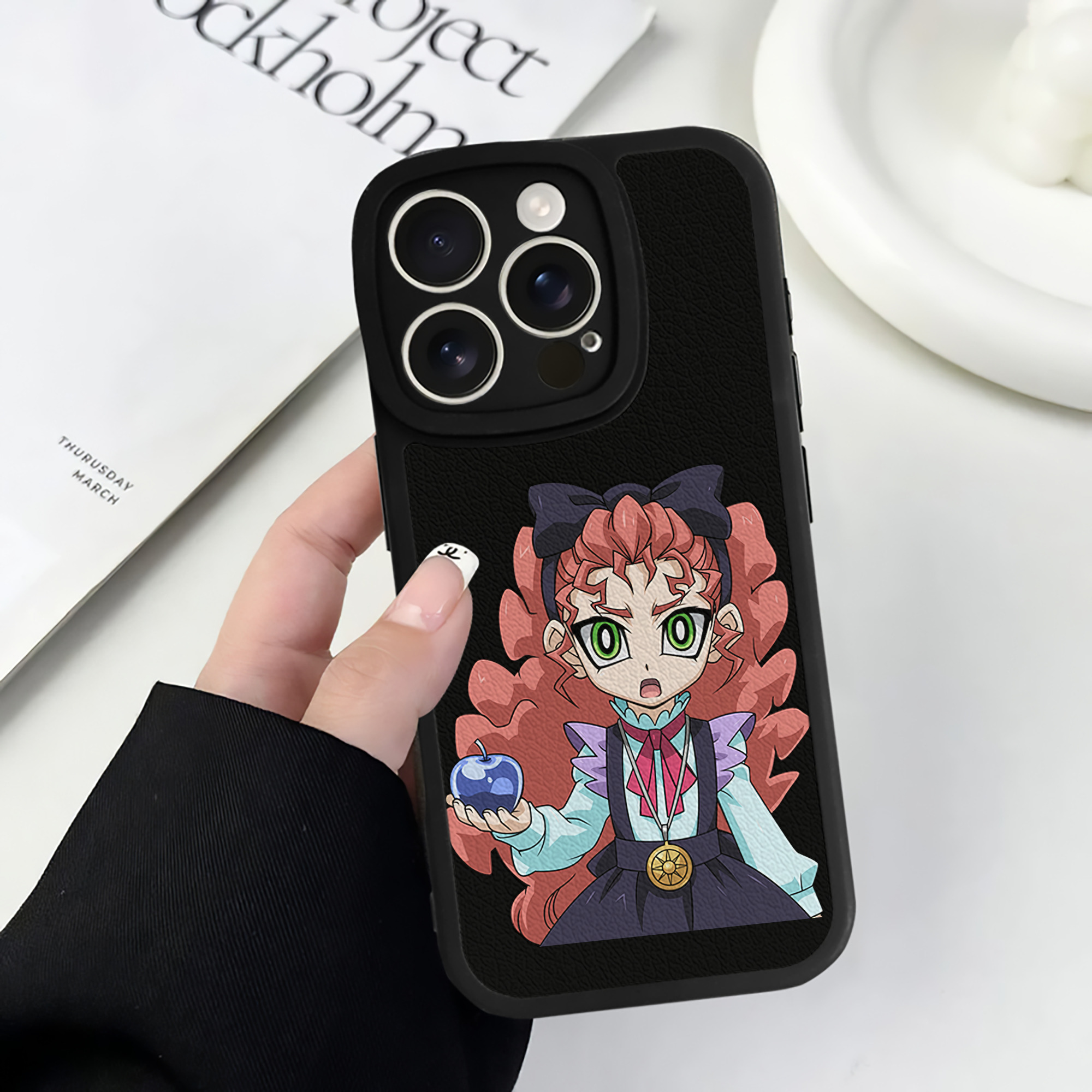 遊☆戯☆王 Yu-Gi-Oh! 【iPhone 16シリーズ対応】シリコンスマホケース（レザー調） 材質：シリコン